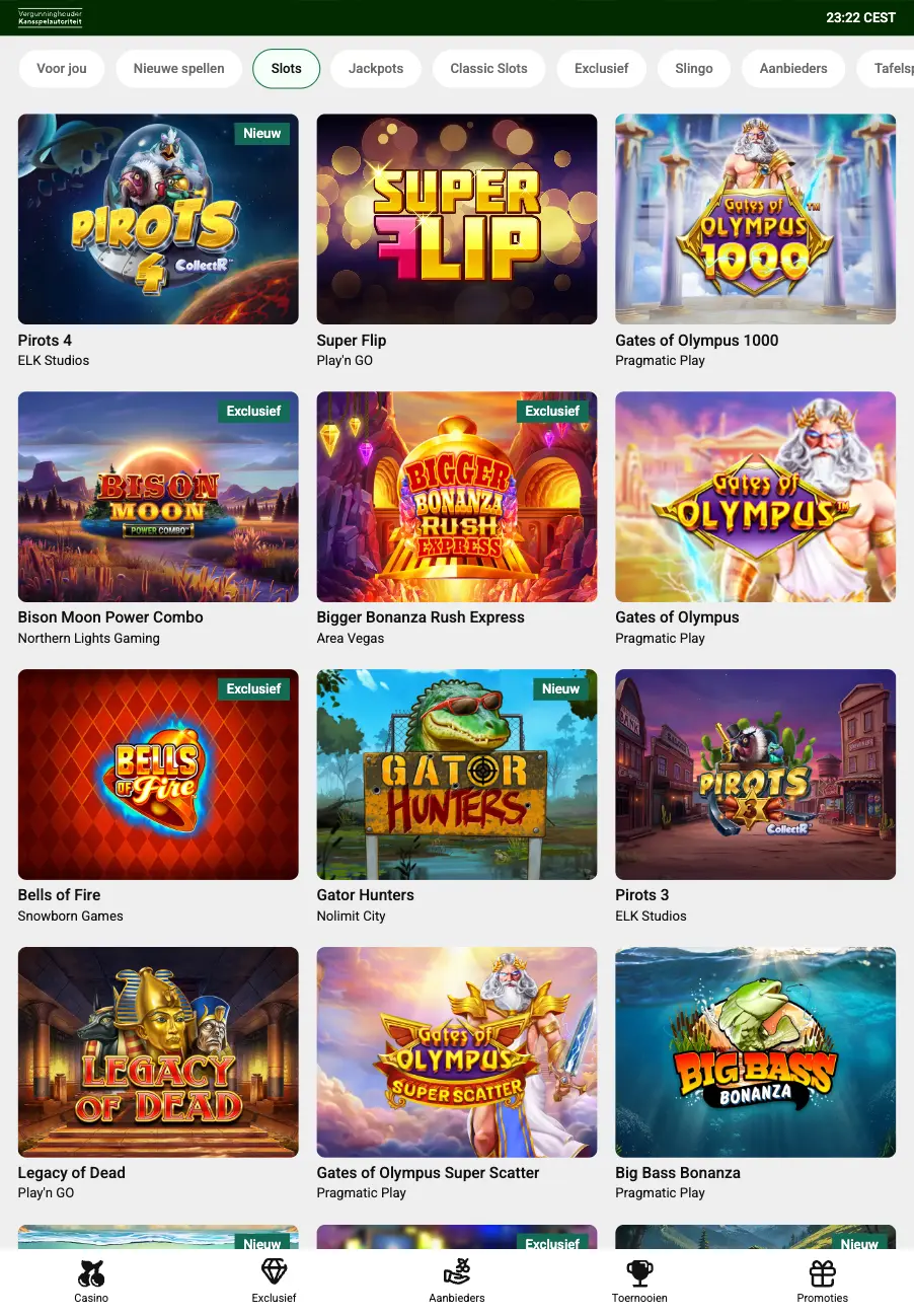 beste slots unibet