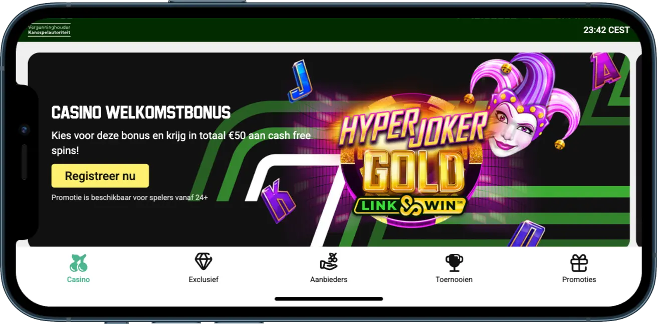 unibet account aanmaken